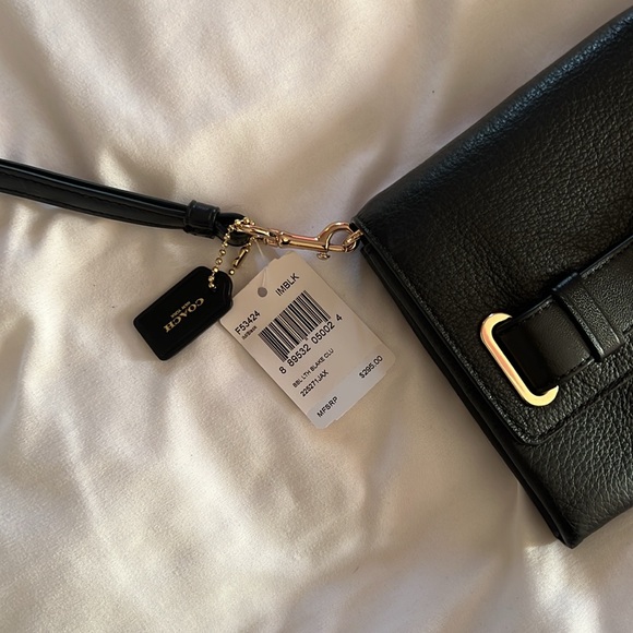 Soft leather blake clutch
